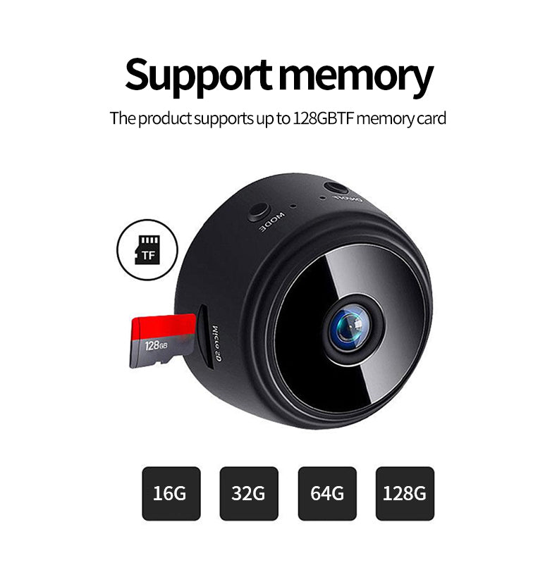 Mini Wifi Camera with A9 Surveillance Security